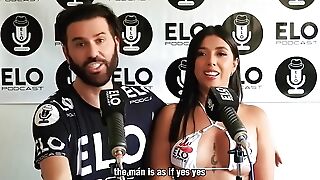 Lina Henao With Elo Podcast In A Spicy Interview. Cougar Unveiling Intimate Secrets (english Subtitles)